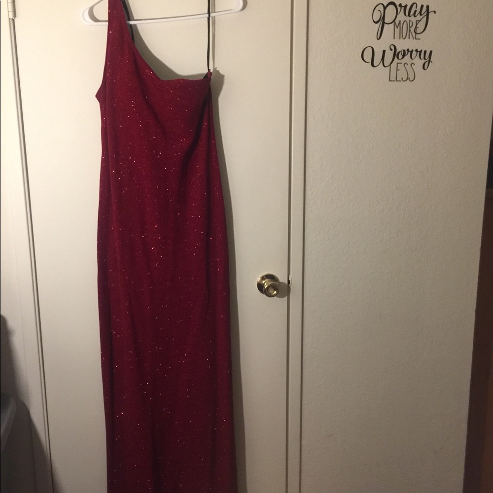 Long Red Dress
